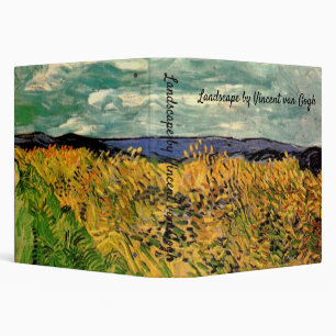 Wheat Field with Cornflowers by Vincent van Gogh Binder