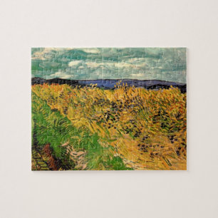 Wheat Field with Cornflowers by Vincent van Gogh Jigsaw Puzzle