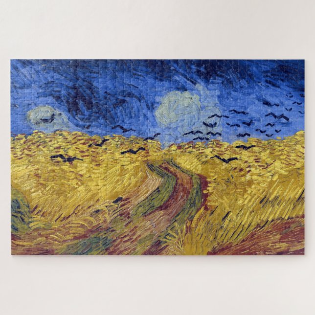 Wheat Field with Crows | Van Gogh | Jigsaw Puzzle (Horizontal)