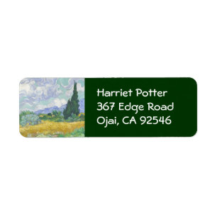 Wheat Field with Cypresses Van Gogh Fine Art