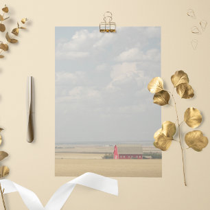 Wheat Fields Landscape Stationery