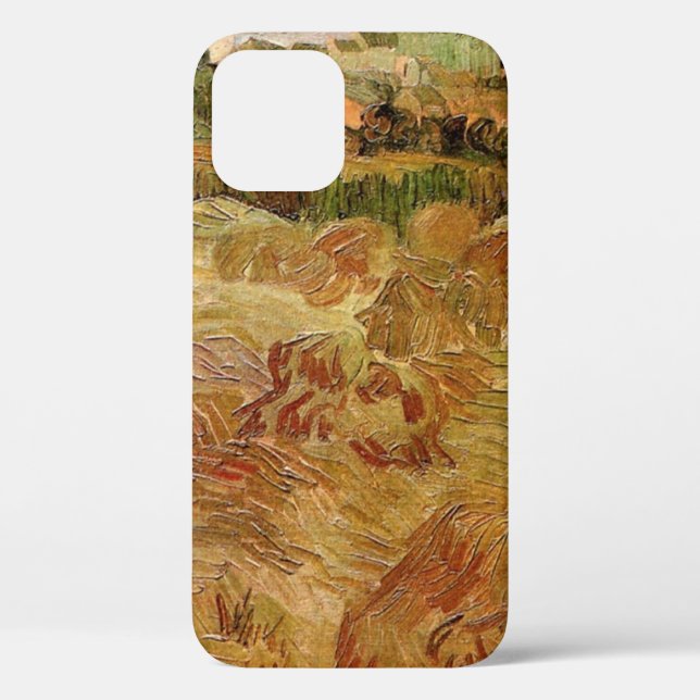 Wheat Fields with Auvers by Vincent van Gogh Case-Mate iPhone Case (Back)
