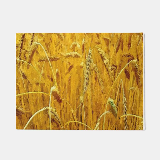 Wheat Grain Grass Doormat (Front)