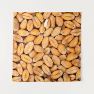 Wheat grains food cereals tapestry