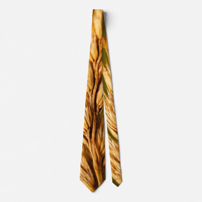 Wheat sheaf corn close up tie (Front)
