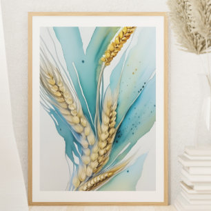 Wheat unframed poster