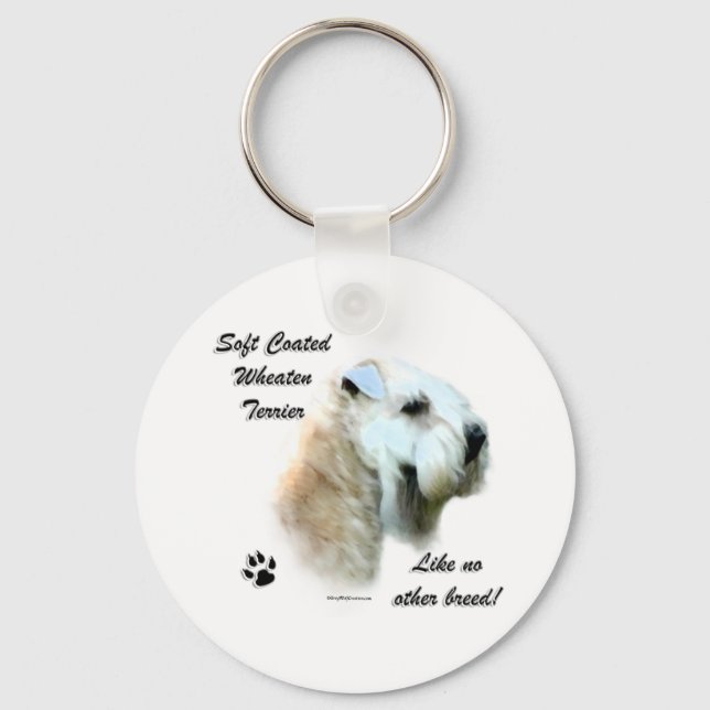 Wheaten Like No Other Breed Keychain (Front)