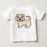 Wheaten Norfolk Terrier Cartoon Caricature Art