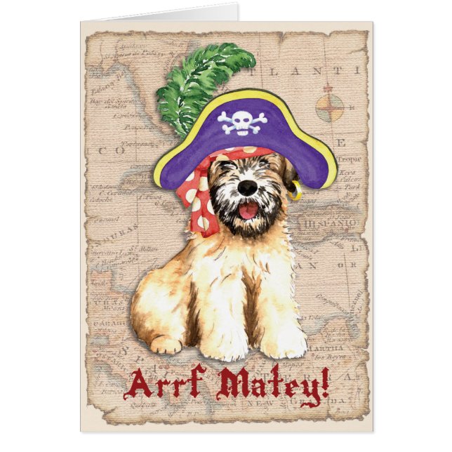 Wheaten Pirate Card (Front)