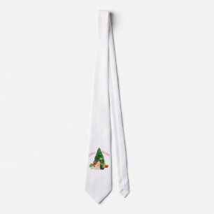 Wheaten Scottie and Pup Holiday Tie