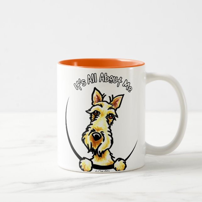 Wheaten Scottie IAAM Two-Tone Coffee Mug (Right)