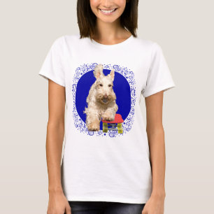 Wheaten Scottie on a Skateboard T-Shirt