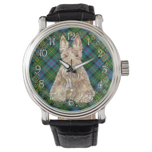 Wheaten Scottie Tartan Watch