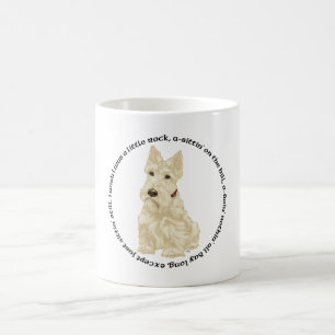 Wheaten Scottish Terrier Ponders Coffee Mug
