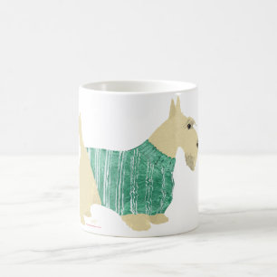Wheaten Scottish Terrier Sweater Coffee Mug