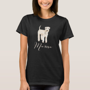 Wheaten Terrier Dog Mama  Wheaten Dog Mom Present T-Shirt