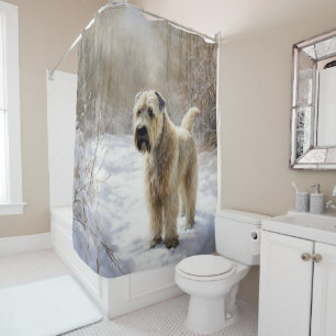 Wheaten Terrier Let It Snow Christmas 