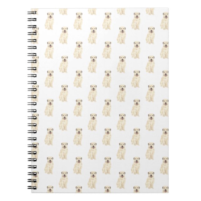 Wheaten Terrier Notebook (Front)
