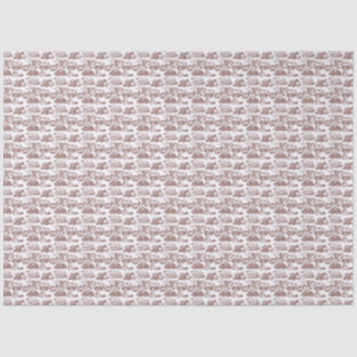 WHEATEN Terrier Sepia Toile Tissue Paper
