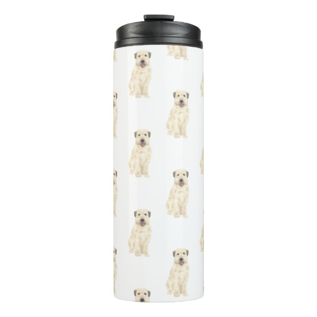 Wheaten Terrier Thermal Tumbler (Front)