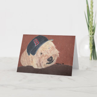 Wheaten Terrier - Wheatie Card