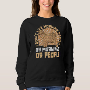Wheaten Terrier Who Hates People Dog Pet Wheaton Sweatshirt