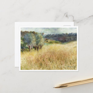 Wheatfield by Auguste Renoir Postcard