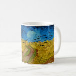 Wheatfield with Crows by Vincent van Gogh (1890) Coffee Mug<br><div class="desc">Wheatfield with Crows is a July 1890 painting by Vincent van Gogh.</div>
