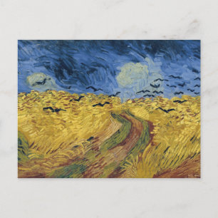 Wheatfield with Crows (F779)Van Gogh Fine Art Postcard