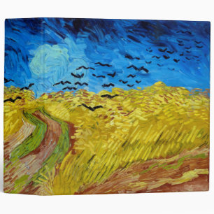 Wheatfield with Crows, Van Gogh Binder