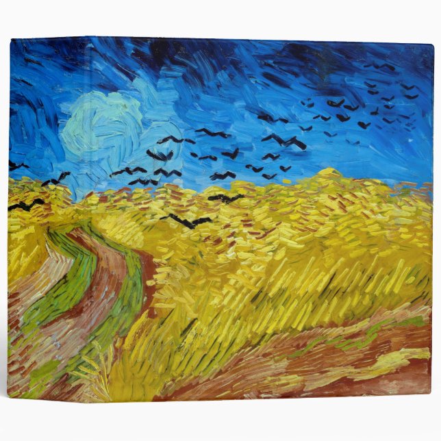 Wheatfield with Crows, Van Gogh Binder (Front/Spine)