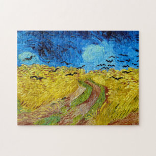 Wheatfield with Crows, Van Gogh Jigsaw Puzzle