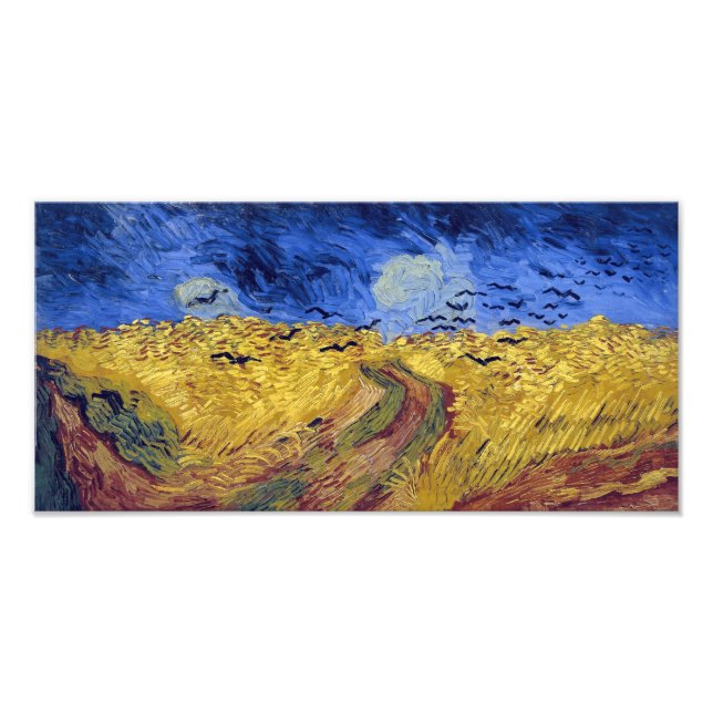 Wheatfield with Crows | Van Gogh | Photo Print (Front)