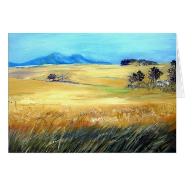 Wheatfields de ondulation (Devant horizontal)