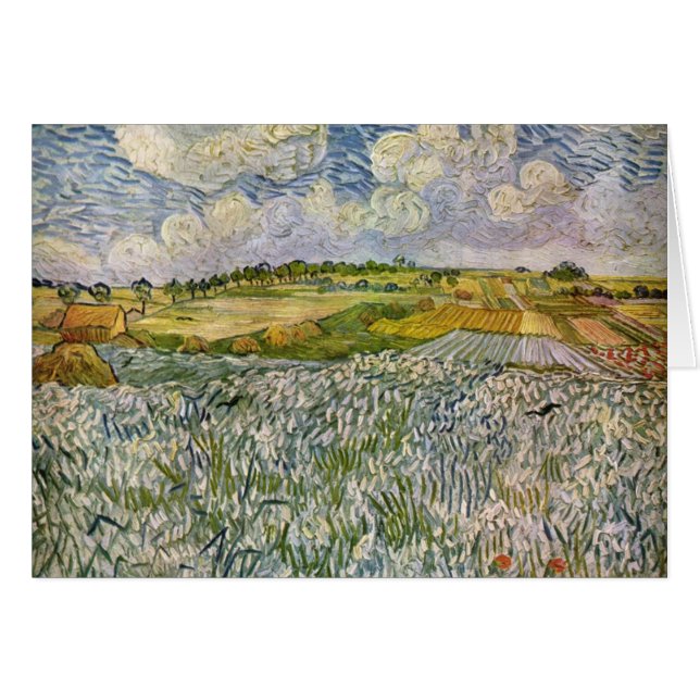 Wheatfields par Van Gogh (Devant horizontal)