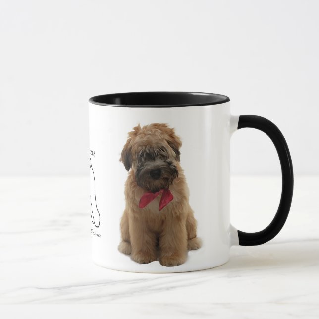 Wheatie Puppy Mug (Right)