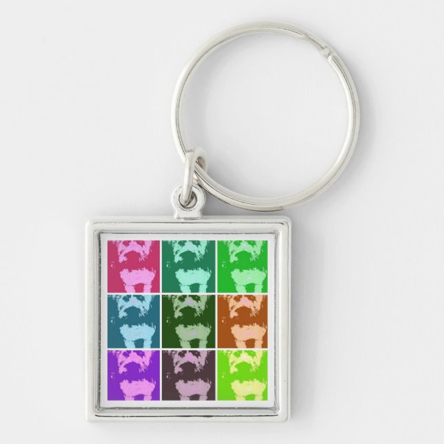 Wheaton Terrier Keychain (Front)