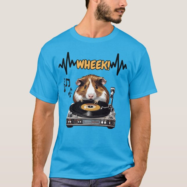 Wheek Guinea Pig Tshirt | Fun Animal Lover Gift (Front)