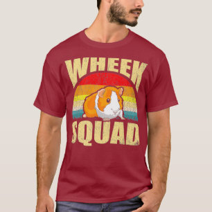 Wheek Squad Retro Guinea Pig Shirt Hamster Girls