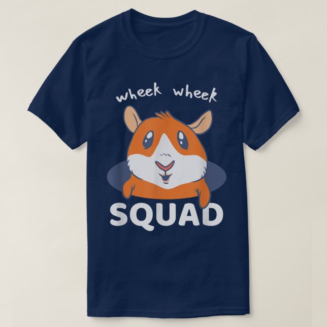 Wheek Wheek Squad  Guinea Pig  T-Shirt (Design Front)