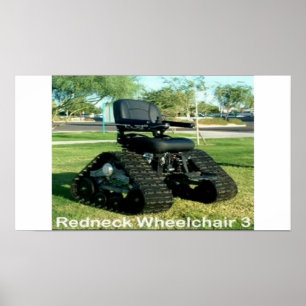 wheel chair poster