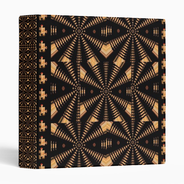 WHEEL Chakra Golden Sparkle Spring Pillars GIFTS Binder (Front/Spine)
