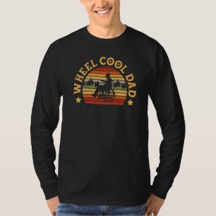 Wheel Cool Dad Paraplegic Handicapped Disability F T-Shirt