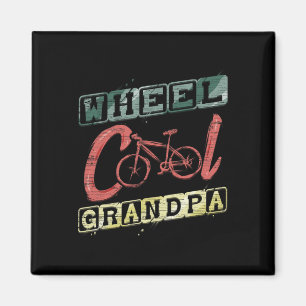 Wheel Cool Grandpa Gift For Cyclist Bike Tour Cycl Magnet
