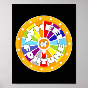 Wheel Fortune Cool For Mothers Day Fathers Day Poster