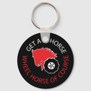 Wheel Horse Garden TractorKey Ring Chain FOB Keychain