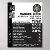 Wheel Logo Design, Tire/Tyre Specialist Shop