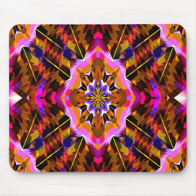 Wheel of a flower.... mouse pad (Front)