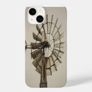 Wheel Of A Windmill Sepia Case-Mate iPhone 14 Case