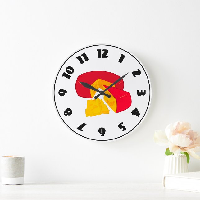 Wheel Of Cheese Clock (Creator Uploaded)